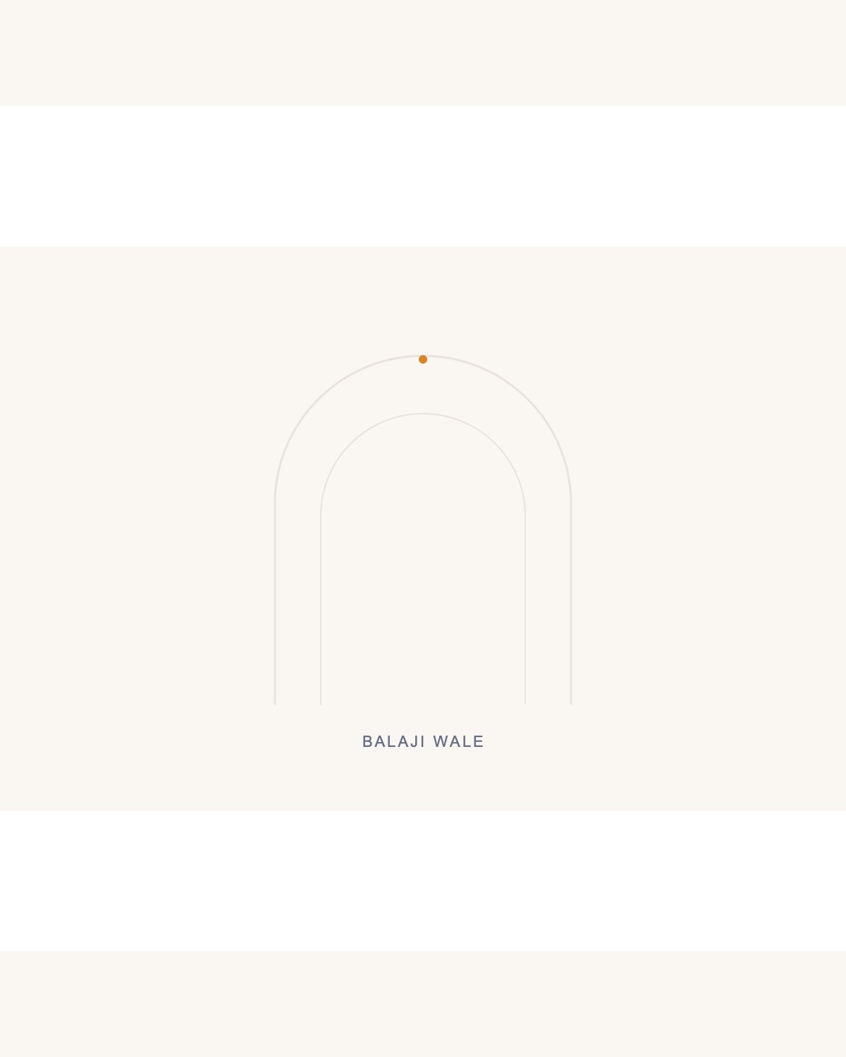 Warm neutral image reserved for a verified photograph of the Balaji Wale showroom